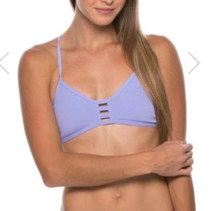 JOLYN Tomcat Bikini Top Lavender in Medium
